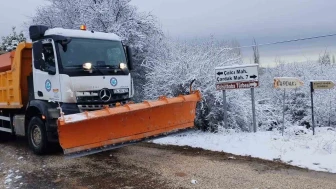 Eskişehir Büyükşehir Belediyesi’nden kar mesaisi