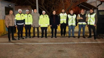 İl Emniyet Müdürü Yılmaz, Yılbaşı Gecesi Görev Yapan Personeli Ziyaret Etti