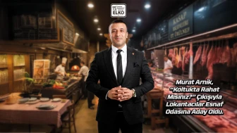 Murat Arnik Lokantacılar Esnaf Odasına Aday