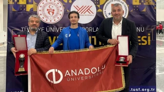 Anadolu Üniversitesi’ne Avrupa’da Madalya Onuru: TÜSF’den Ödül Geldi