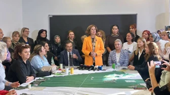 CHP’li Kadınlardan Adalet ve Hürriyet İçin Kırkyama Dayanışması