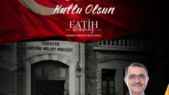 Fatih Dönmez’den 29 Ekim Mesajı: “Cumhuriyet, Milletimizin En Büyük Eseridir”