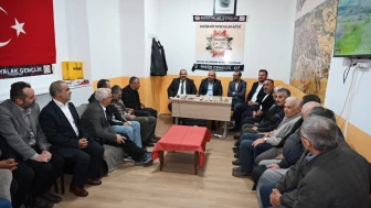 Başkan Hamamcı ve AK Parti heyeti, Dereyalaklılarla bir araya geldi