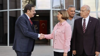 TOBB Başkanı Hisarcıklıoğlu’ndan Başkan Ünlüce’ye Ziyaret