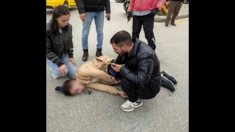Şeker Hastası Genç Karşıdan Karşıya Geçerken Aniden Yere Yığıldı