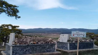 Beylikova'da Doğan Baba ve Gelininin Mezarları Yenilendi