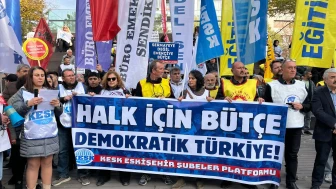 Eskişehir’de ‘Halk İçin Bütçe’ Yürüyüşü: “Yoksulluğu Derinleştiren Bütçeyi Kabul Etmiyoruz!”