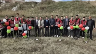 Bilecikli Öğrenciler “Türkiye Yeşeriyor, Gazze Güçleniyor” Etkinliği'nde Bir Araya Geldi