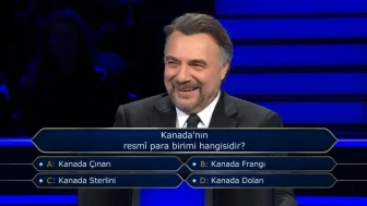 Kanada'nın resmi para birimi hangisidir? İşte Milyoner'e damga vuran 100 bin TL'lik soru