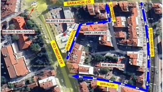 Bozüyük’te trafik akışını düzenleyen yeni tek yön uygulaması başlıyor