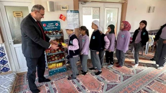 Minik öğrenciler “Cami Market Projesi”ni yerinde gördü