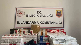 Jandarma baskın yaptı: kaçak tütün ve ruhsatsız silah ele geçirildi