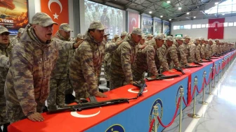 Kütahya’da 2025/4A Tertip erler yemin ederek usta birliğine geçti