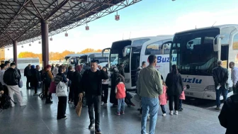 Eskişehir Otogarında ’ara tatil’ yoğunluğu