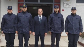 Yenipazar Kaymakamı İlçe Jandarma Komutanlığı'nı ziyaret etti
