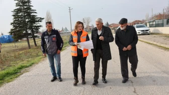 Eskişehir Büyükşehir Belediyesi Kırsal Yollarda Çalışmalarını Sürdürüyor