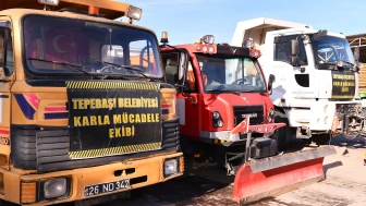 Tepebaşı Belediyesi Kar Yağışına Karşı Önlem Aldı