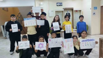 Gölpazarı’nda Çocuklar İnsan Haklarını Resimlerle Anlattı