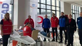 Kütahya AFAD, Kızılay işbirliğiyle kan bağışı kampanyası düzenledi
