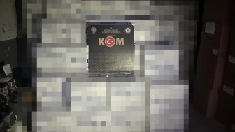 Kütahya KOM’dan Dev Baskın: 3 Gözaltı, 5 Milyon Makaron Ele Geçirildi