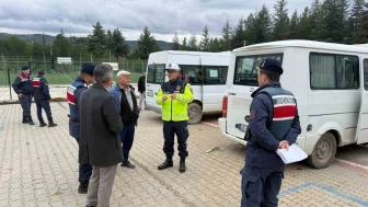 Pazarlar’da okul servisleri kapsamlı denetimden geçti