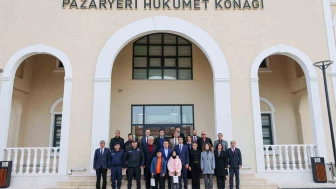 Pazaryeri’nin yeni kaymakamına ziyaret: Vali Sözer çalışmaları yerinde inceledi