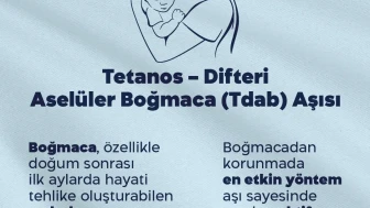 Sağlık Bakanlığı’ndan Gebelere Ücretsiz Tdab Aşısı Uygulaması