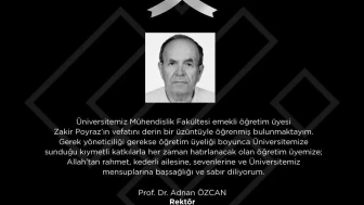 Eskişehir Teknik Üniversitesi'ne Büyük Kaybı: Zakir Poyraz Vefat Etti!