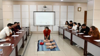 Tepebaşı Belediyesi Personeline İlk Yardım Eğitimi Verildi