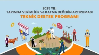 Tarımda Katma Değer Artışı İçin 2025 Destek Programı Başladı