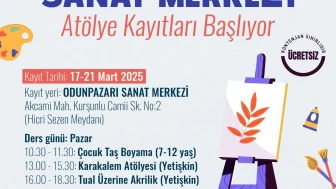 Odunpazarı Belediyesi Sanat Merkezinin Atölye Kayıtları Başladı