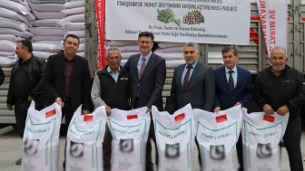 Sivrihisarlı Çiftçilere Nohut Tohumu Desteği Sağlandı