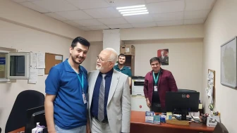 İl Sağlık Müdürü Doç. Dr. Yaşar Bildirici, Alpu ve Mihalıççık İlçe Devlet Hastanelerini Ziyaret Etti