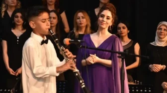 Odunpazarı'nda 11 yaşındaki klarnet dehası Coşkun Mık sahne aldı
