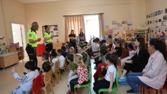 Es Çocuk Evi’nin minikleri trafik dedektifi oldu