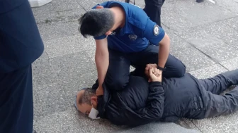 Bir Banka Şubesine Tüfekle Giren Şahıs Gözaltına Alındı