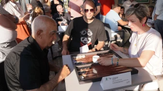 Tepebaşı Belediyesi'nden personele tavla turnuvası