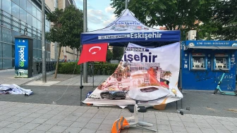 AK Parti Üye Çadırına Saldırı