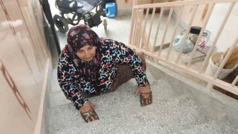 63 yıldır sürünen Hatice teyzenin yürek yakan dramı