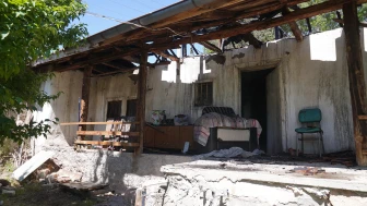 Mollaoğlu’nda İki Ev Kül Oldu, Başkan Ataç Olay Yerinde