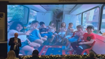 Odunpazarı'nın kreş ve oyun otobüsü projesi Bandırma’da tanıtıldı
