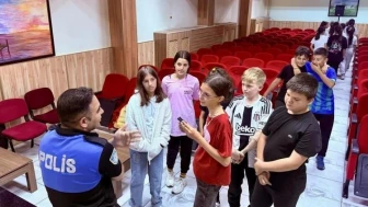 Polislik mesleği öğrencilere tanıtıldı, güven bilinci aşılandı