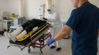 Bozüyük Devlet Hastanesi’nde Kimyasal Alarm Tatbikatı