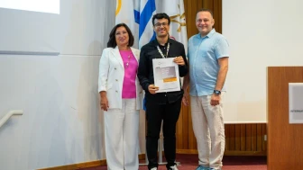 DPÜ’lü öğrenciye Uluslararası Olimpiyat Komitesi’nden ödül