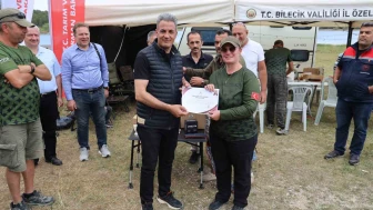 Bilecik’te Turna Balık Avı Yarışması’na yoğun ilgi