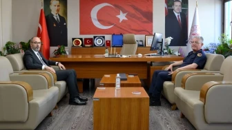 Sağlık Müdürü Öztürk’e hayırlı olsun ziyareti