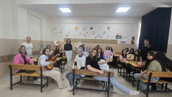 Okulda Renkli Bir Dönüşüm: Öğrenciler Müzik Sınıfı Oluşturdu