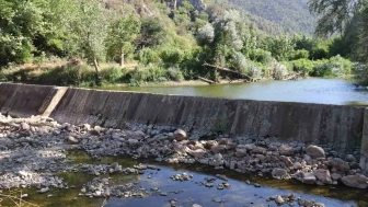 Kuraklık ve Yangınlar Düzmeşe Benti’ni Kuruttu