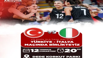 A Milli Kadın Voleybol Takımının Maçı Eskişehir’de Dev Ekranda İzlenecek