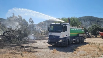 Çeşme ve Ödemiş’teki Yangına AKOM’dan Personel Ve Araç Desteği